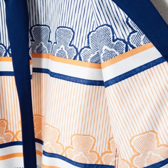 Sears Women's Cardigan Eclectic Grandpa Retro 70s Pattern Knit Open Front Size M - Picture 5 of 7